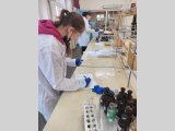 uczniowie w trakcie warsztatów ZT III