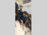 uczniowie w trakcie warsztatów ZT III